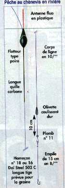 ligne pour le chenevis